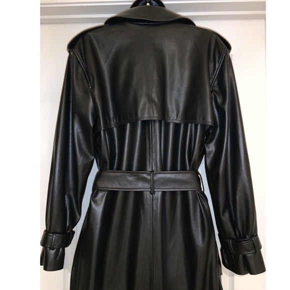Alice & Olivia Nevada VEGAN Leather Coat –– NWT - Picture 12 of 17
